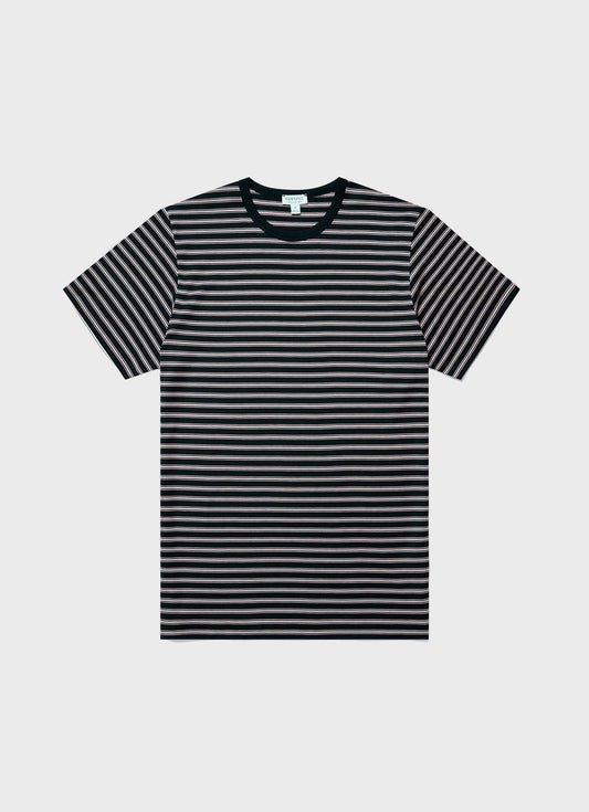 メンズ クラシックTシャツ（ネイビー/無染色）
