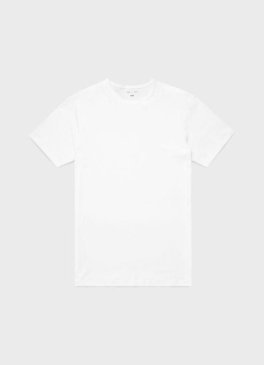 メンズ シーアイランド コットン Tシャツ（ホワイト）